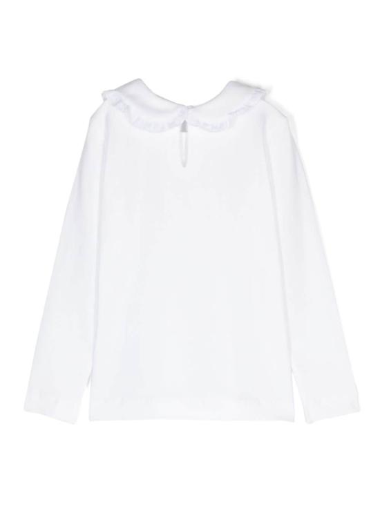 24FW [키즈] 모나리자 셔츠 18DTSH 42010099 White - MONNALISA