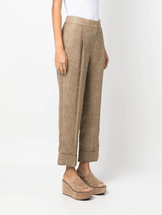  브루넬로 쿠치넬리 스트레이트 팬츠 MH586P8205C495 Gold - BRUNELLO CUCINELLI