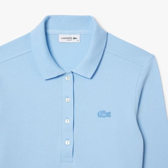 24FW 라코스테 폴로 티셔츠 PF5464 HBP AZZURRO CLEAR BLUE - LACOSTE