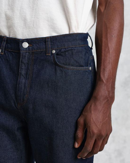  왁스 런던 데님 팬츠 WI00 DEN SLM ALL RIN RINSE WASH - WAX LONDON