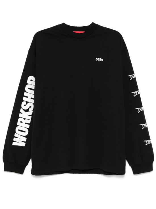 24FW 032C 긴팔 티셔츠 URC0251050 FADEDBLACK Black