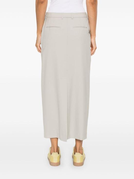  오피신 제네랄 미디 스커트 W24WSKT153 STONE Grey - OFFICINE GENERALE