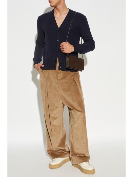 24FW 아미 토널 ADC 가디건 HKC157 0054011 Blue - AMI