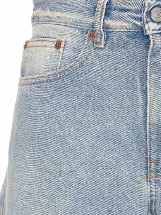  MM6 메종마르지엘라 스트레이트 팬츠 S62LB0176S30589981 Blue - MM6 MAISON MARGIELA