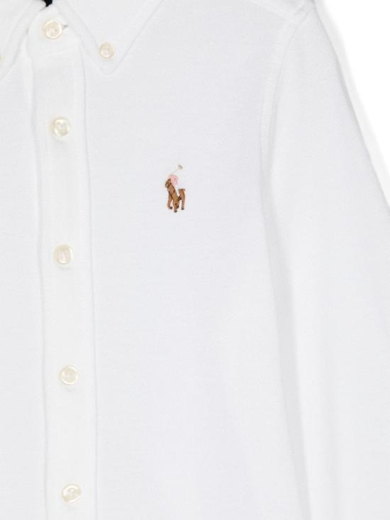 24FW [주니어] 랄프 로렌 셔츠 313901132 002 White - RALPH LAUREN