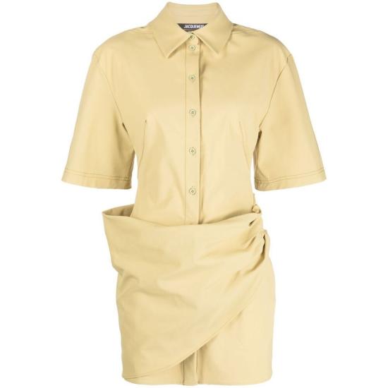  자크뮈스 숏 원피스 231DR053 1084 530 LIGHT KHAKI