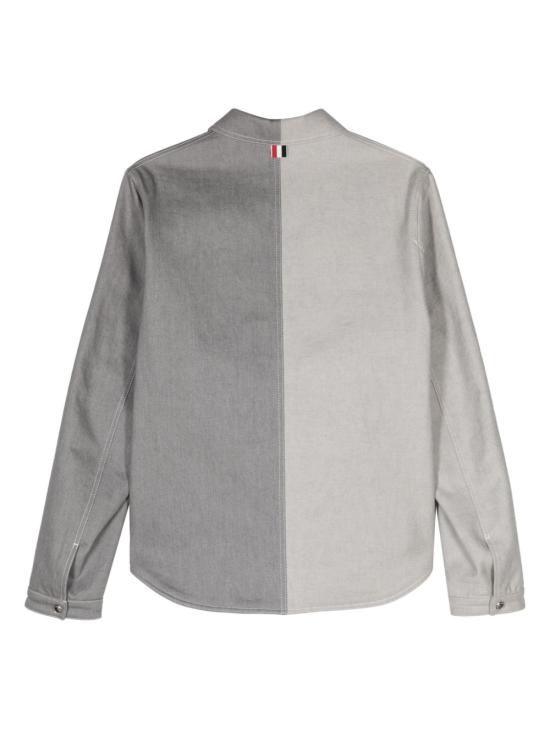  톰브라운 긴팔 셔츠 MJO230U 03028035 Grey - THOM BROWNE