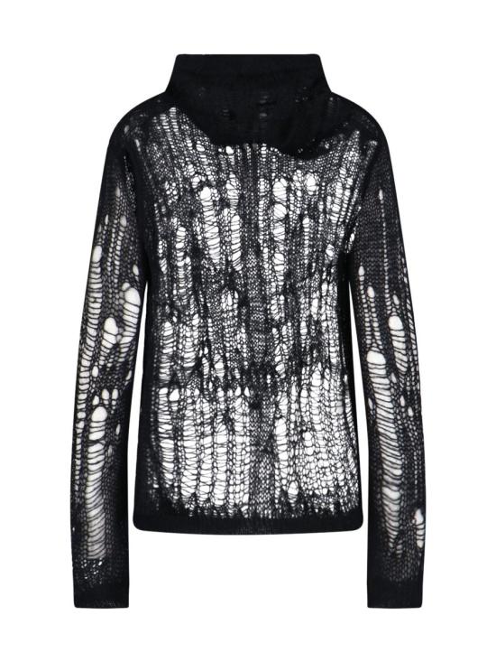 24FW 릭 오웬스 터틀넥 RP02D3600 KNETMH09 Black - RICK OWENS