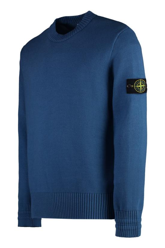 24FW 스톤 아일랜드 스웨터 8115506A2 V0024 BLUE - STONE ISLAND