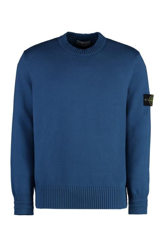 24FW 스톤 아일랜드 스웨터 8115506A2 V0024 BLUE