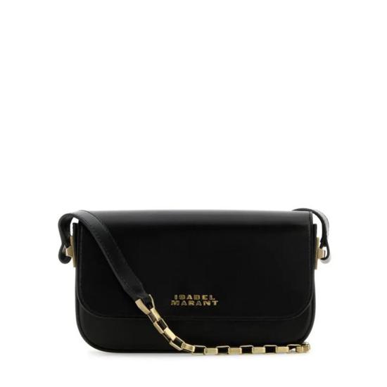 24FW 이자벨마랑에뚜왈 크로스백 BF0045FAB3C13M 01BK Black