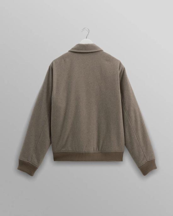  왁스 런던 수트 자켓 AW24 JKT KNO BKN NAT NATURAL Beige - WAX LONDON