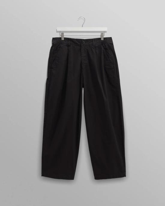 왁스 런던 스트레이트 팬츠 AW24 TRO DEN BKJ BLK BLACK