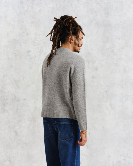  왁스 런던 스웨터 AW24 KNT WLD BLG GRM GREY MARL - WAX LONDON