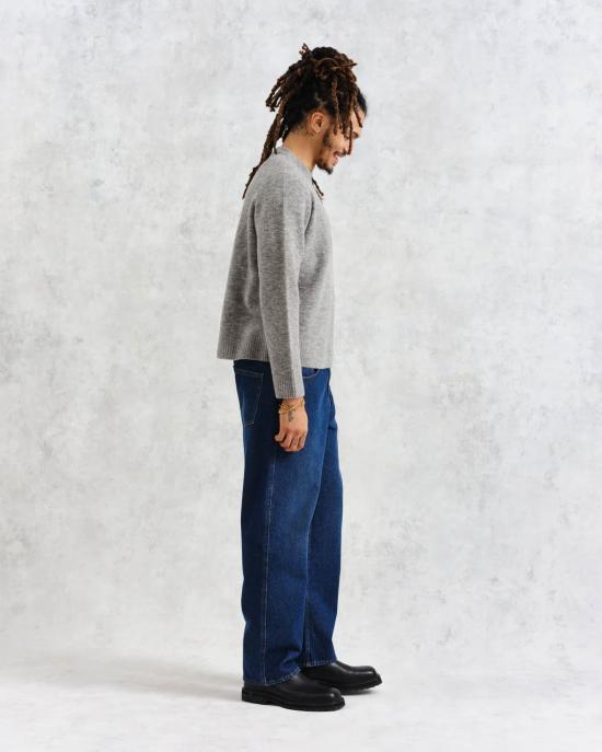  왁스 런던 스웨터 AW24 KNT WLD BLG GRM GREY MARL - WAX LONDON