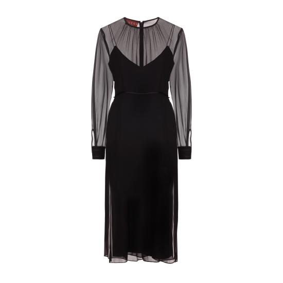 24FW 구찌 원피스 797471ZARKN 1000 BLACK