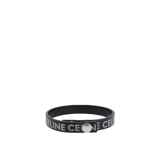 24FW 셀린느 브레이슬릿 460SB3SMO 38NS Black BLACK - CELINE