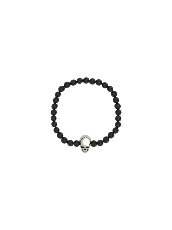 25SS 알렉산더 맥퀸 브레이슬릿 7069791AAIX 1010 BLACK