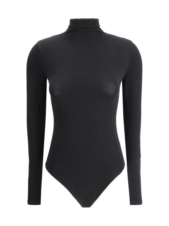 26FW 월포드 바디수트 티셔츠 75084 7005 BLACK