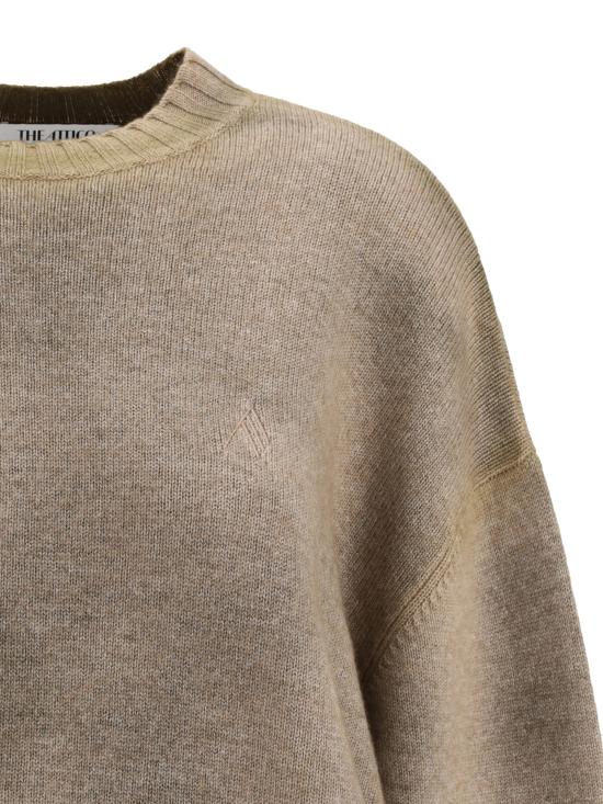 25SS 디 아티코 스웨터 250WCK00107KWS002SS 046 BROWN - THE ATTICO