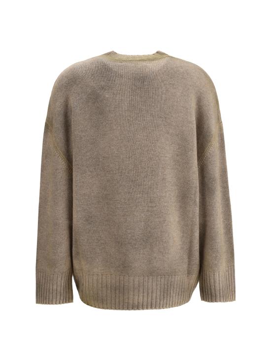 25SS 디 아티코 스웨터 250WCK00107KWS002SS 046 BROWN - THE ATTICO