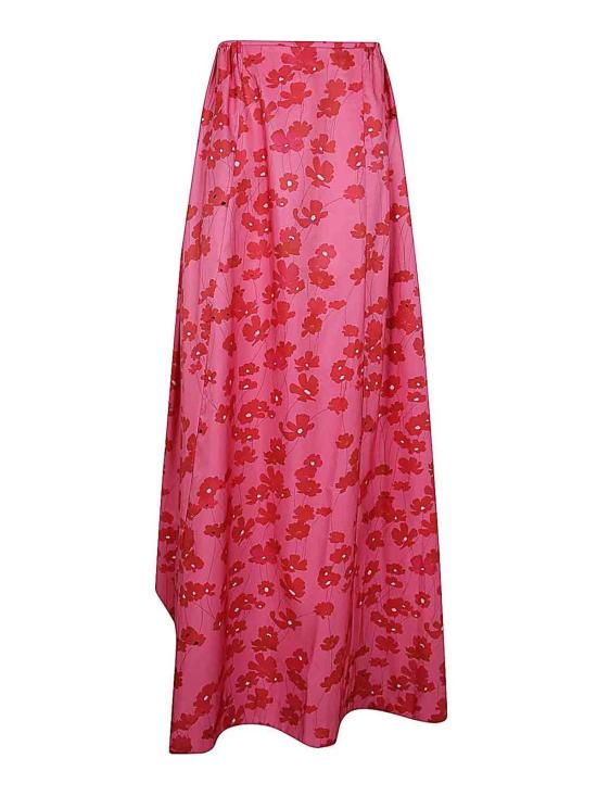  베르나데트 롱 스커트 PS25RTWSKIRTELLE12 Red