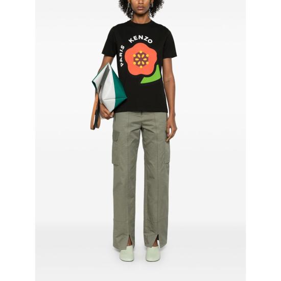 25SS 겐조 반팔 티셔츠 FF52TS1684SO 99J BLACK - KENZO