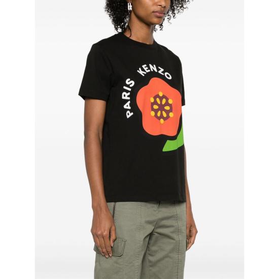 25SS 겐조 반팔 티셔츠 FF52TS1684SO 99J BLACK - KENZO