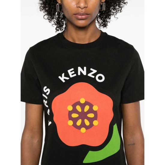 25SS 겐조 반팔 티셔츠 FF52TS1684SO 99J BLACK - KENZO