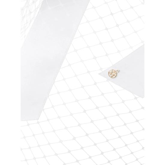 25SS 메종미셸 헤어 액세서리 2607001001 ANNIE WHITE - MAISON MICHEL