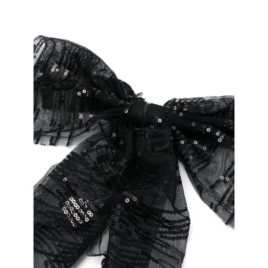 25SS 메종미셸 헤어 액세서리 2417011001 WICOLE BLACK - MAISON MICHEL