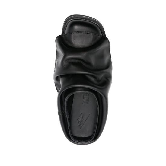 25SS 디 아티코 뮬/슬리퍼 250WSH00855 LBT019AA 100 BLACK - THE ATTICO