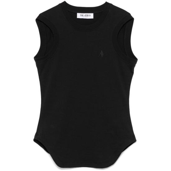 25SS 디 아티코 민소매 티셔츠 250WCN00003 JJJ025AA 100 BLACK