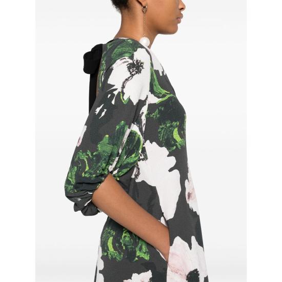 25SS 스티네 고야 미디 원피스 SGD061 2259 UMBWI BLACK - STINE GOYA