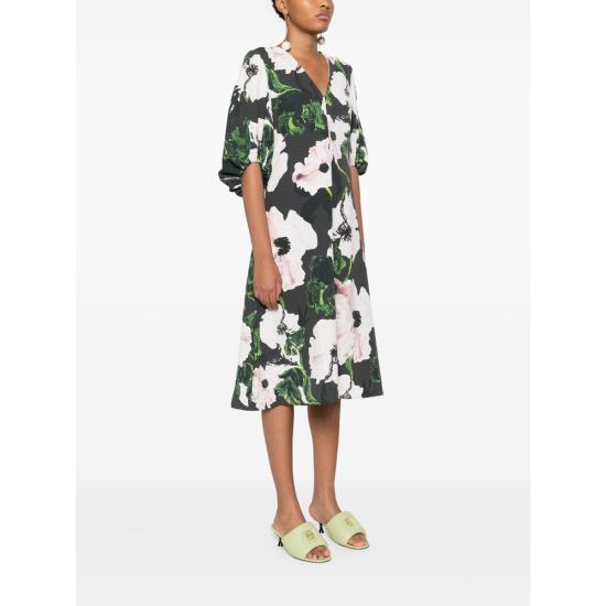 25SS 스티네 고야 미디 원피스 SGD061 2259 UMBWI BLACK - STINE GOYA