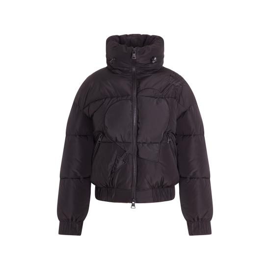  엠에스지엠 / 여아 주니어 하이넥 로고 프린트 패딩 자켓 F4MSJGPF005 110 BPG - MSGM