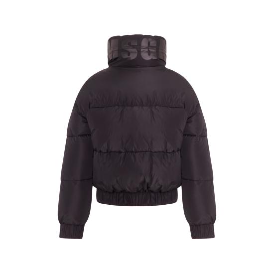  엠에스지엠 / 여아 주니어 하이넥 로고 프린트 패딩 자켓 F4MSJGPF005 110 BPG - MSGM