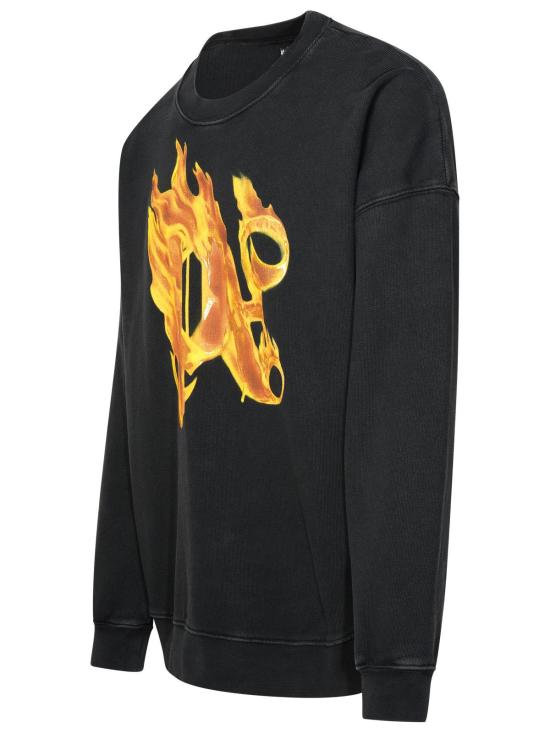 25FW 팜앤젤스 긴팔 티셔츠 PMBA074R24FLE0041076 Black - PALM ANGELS