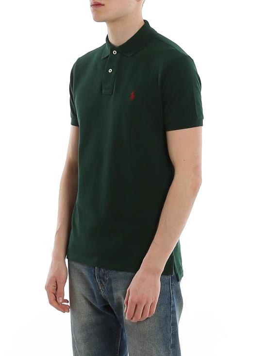  폴로 랄프로렌 폴로 티셔츠 710795080018 Dark Green - POLO RALPH LAUREN