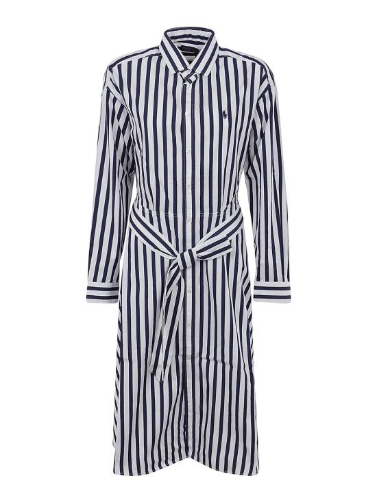 26SS 폴로 랄프로렌 미디 스커트 211891428001 Blue