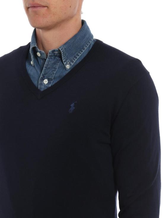  폴로 랄프로렌 긴팔 티셔츠 710670789004 Dark Blue - POLO RALPH LAUREN