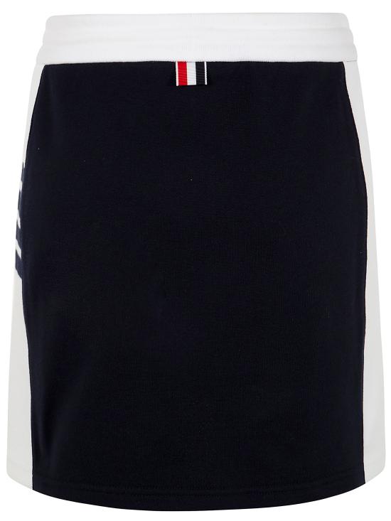  톰브라운 클래식 4바 저지 미니 스커트 FJK130A 03037 415 NAVY - THOM BROWNE