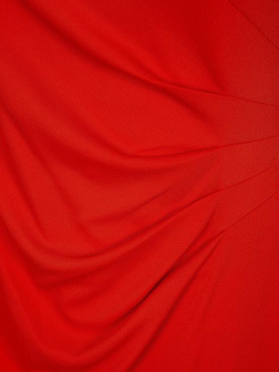 25SS 랄프 로렌 미디 원피스 253903046 003 ORANGE LILY - RALPH LAUREN