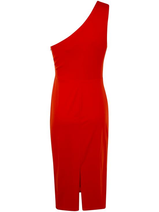  랄프 로렌 미디 원피스 253903046 003 ORANGE LILY - RALPH LAUREN