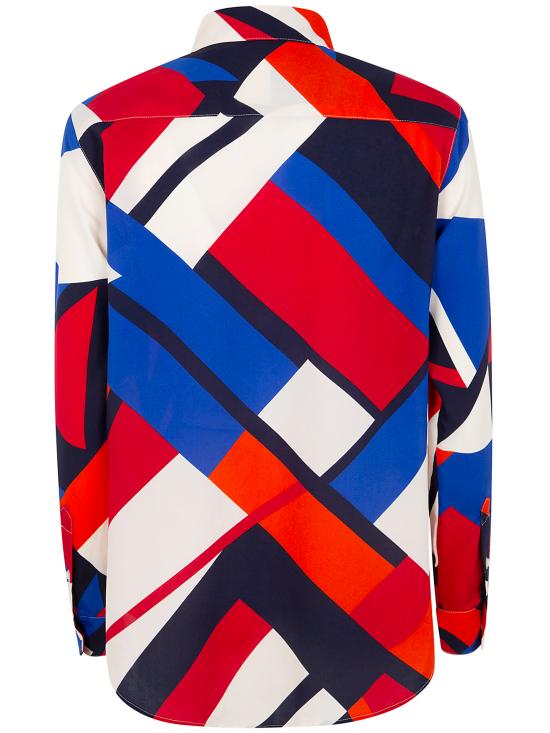 25SS 랄프 로렌 블라우스 200957048 001 BLUE MULTI - RALPH LAUREN