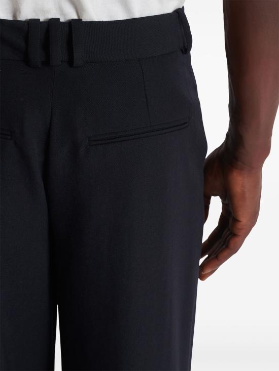 25SS 발망 스트레이트 팬츠 EH1PQ305WC09 0PA BLACK - BALMAIN