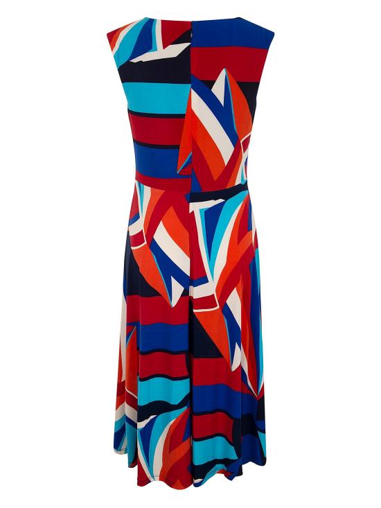 25SS 랄프 로렌 미디 원피스 250957731 001 BLUE MULTI - RALPH LAUREN