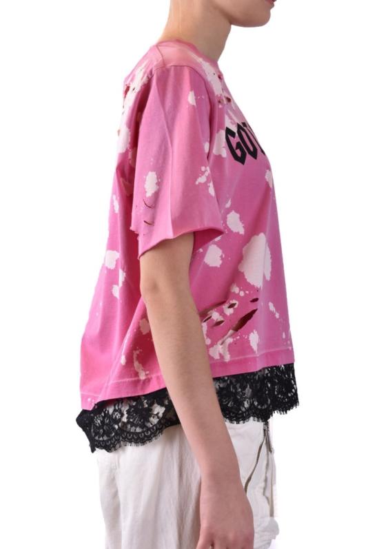  디스퀘어드2 반팔 티셔츠 S75GD0319 S22427399 Pink - DSQUARED2