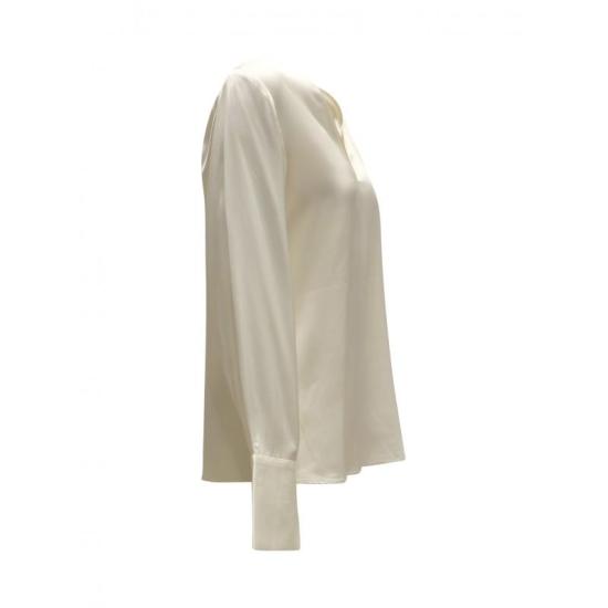24FW 실크95파이브 블라우스 24105 WHITE White