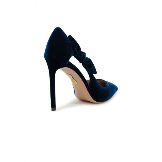 24FW 아쿠아주라 힐/펌프스 VBTHIGP0 VEL PSL Blue BLUE - AQUAZZURA
